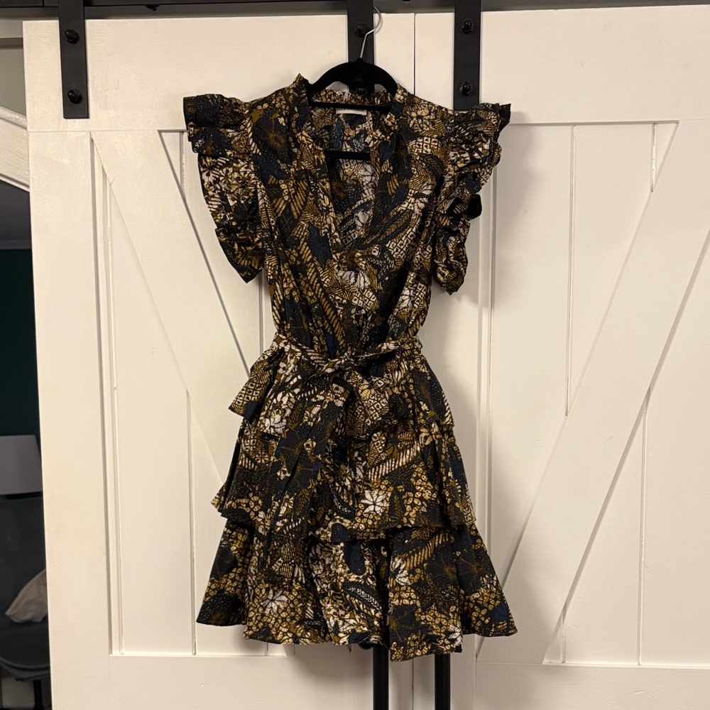 Ulla Johnson neutral print Mini Dress